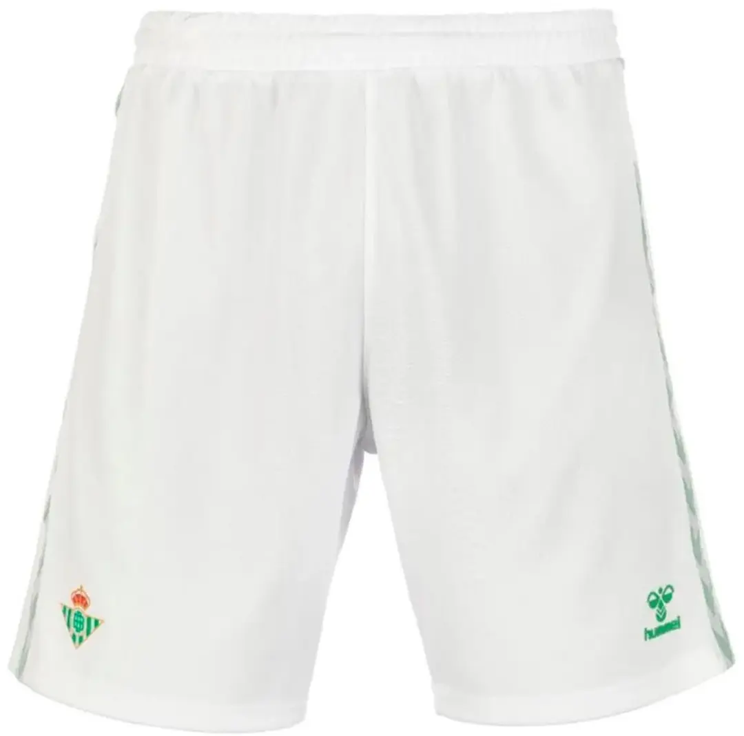 Hummel Real Betis 23/24 Thuis Korte Broek Wit - 3XL - afbeelding 6 van 6