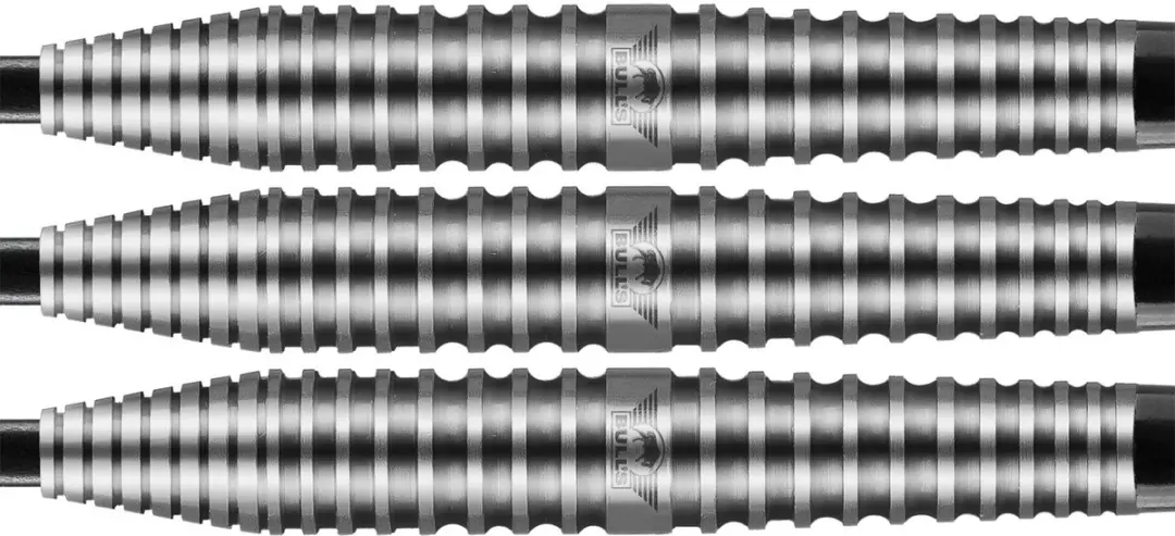 Bull's Max Hopp 90% Edition 4 18g Softtip Dartpijlen - 3 Stuks - Zilver - afbeelding 6 van 6
