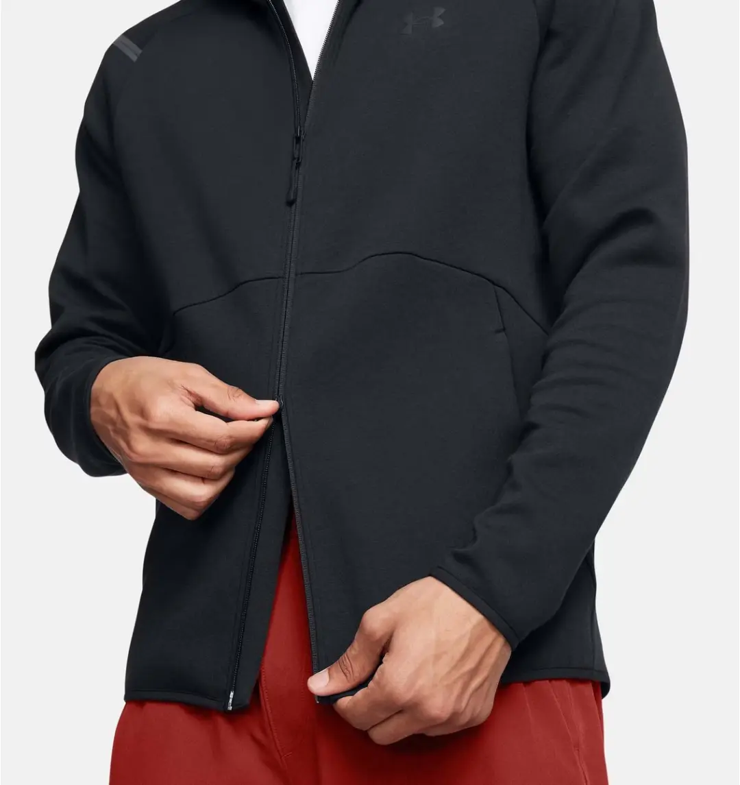 Under Armour Unstoppable FLC Fleece Sweater - Zwart - XS