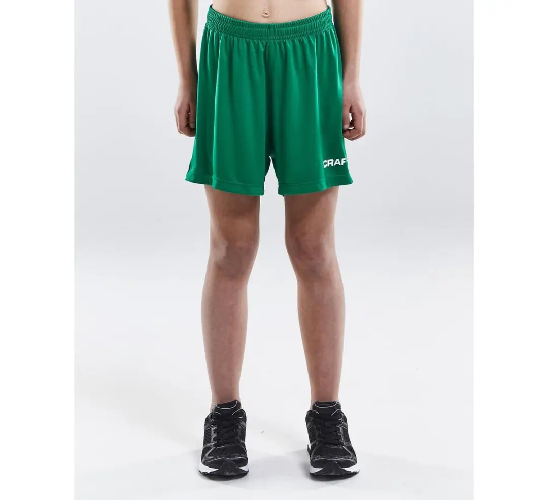 Craft Squad Sportbroek 158 - Short - Groen/Wit