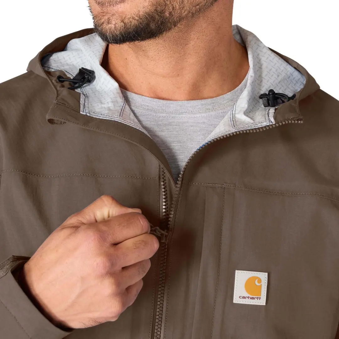 Carhartt Monterey Regenjas S - Bruin
