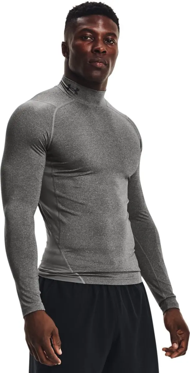 Under Armour HeatGear Mock Top 1369606 - XXL - Carbon Heather