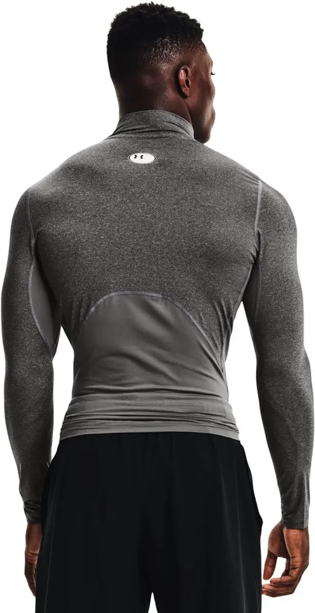 Under Armour HeatGear Mock Top 1369606 - XXL - Carbon Heather