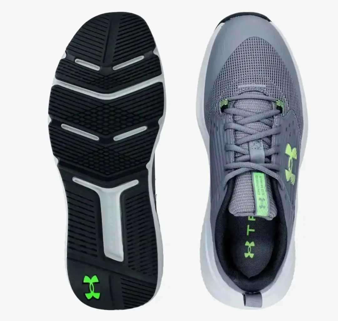 Under Armour Commit TR 4 Sportschoenen Heren 45 - Grijs/Groen