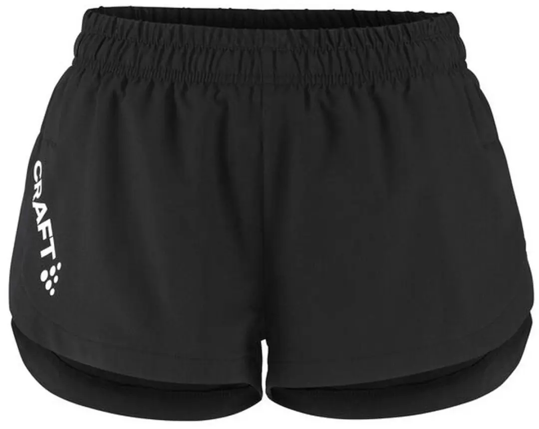 Craft Rush 2.0 Marathon Short Dames - XXL - Zwart