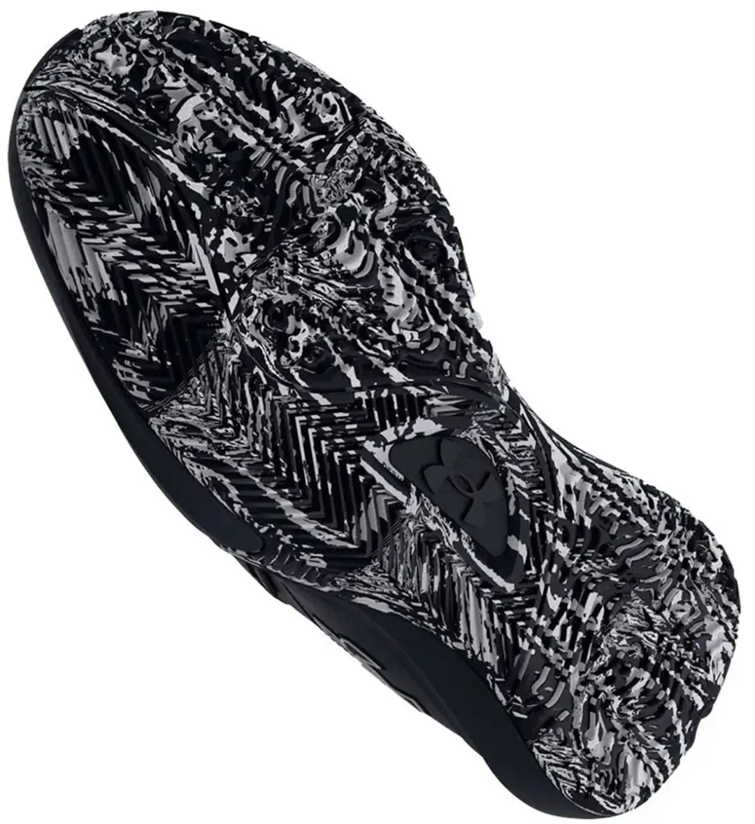 Under Armour Lockdown 7 Sportschoenen 3028512-003 - Maat 41 - Zwart/Zilver