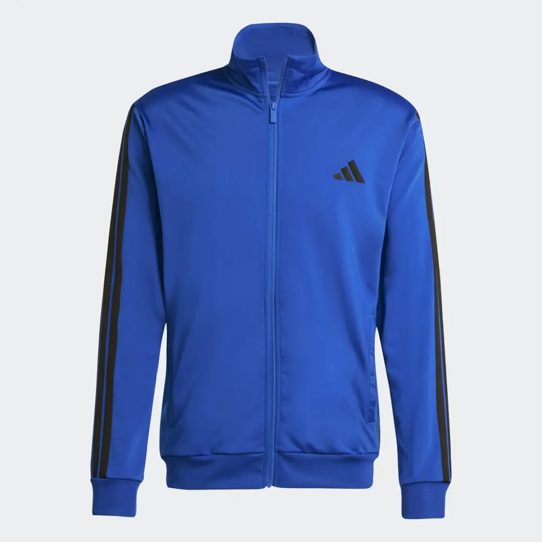 Adidas Heren Trainingspak Kobalt Blauw/Zwart - Maat S