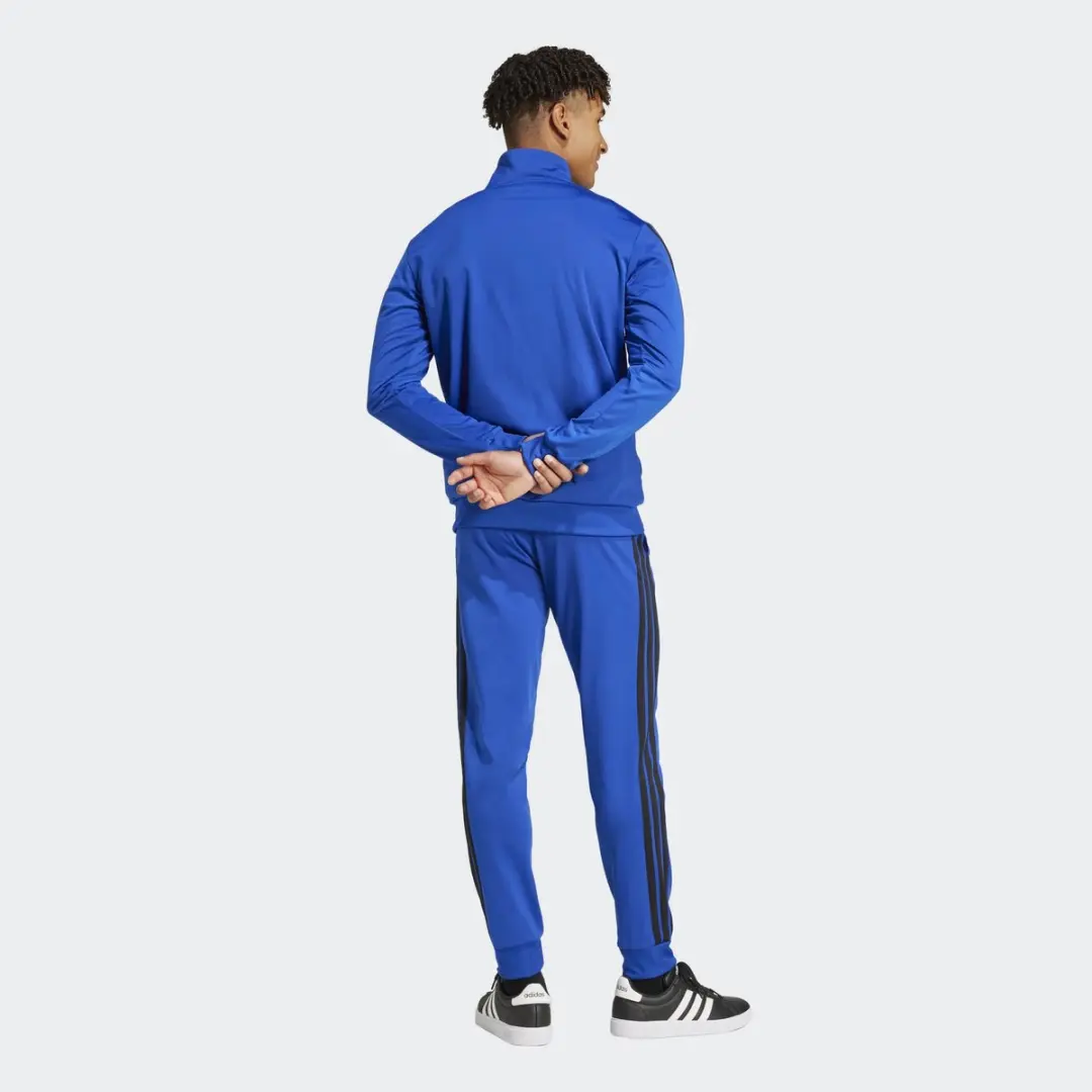 Adidas Heren Trainingspak Kobalt Blauw/Zwart - Maat S