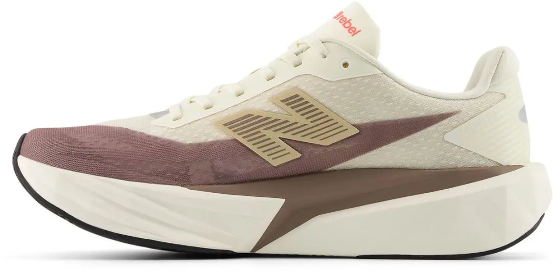 New Balance FuelCell Rebel v5 Heren Hardloopschoenen 46.5 - Wide - Creme