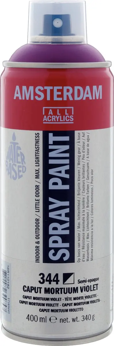 Amsterdam Spuitbusverf Caput Mortuum Violet 400ml