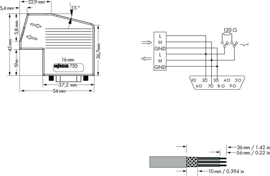 WAGO 750-963 PLC-connector