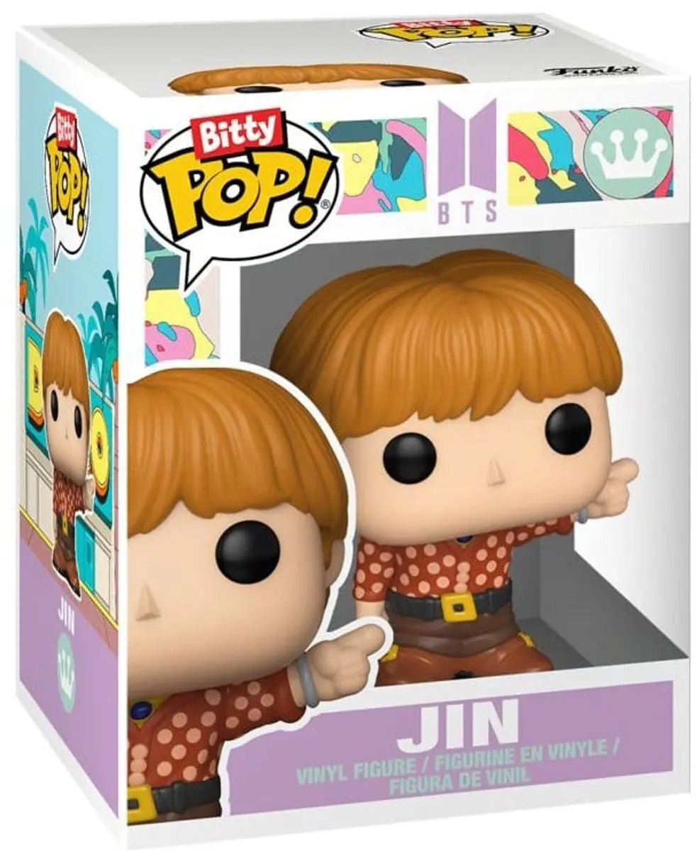 Funko BTS Bitty POP! Jin Dynamite FK86737 - Mini-Figuur - 2,5cm - Multicolor