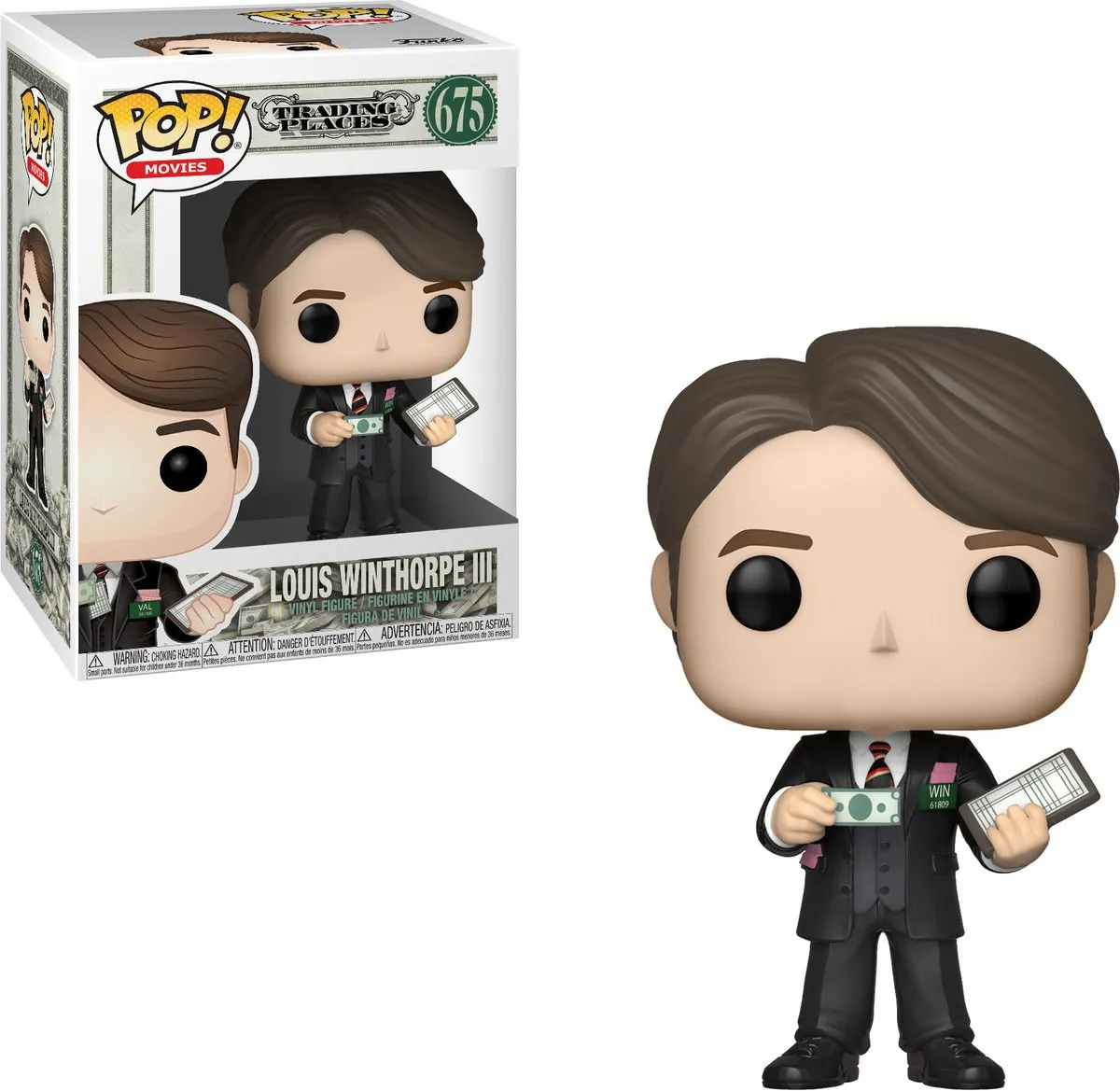 Funko Pop! Movies Trading Places Louis Winthorpe Ill