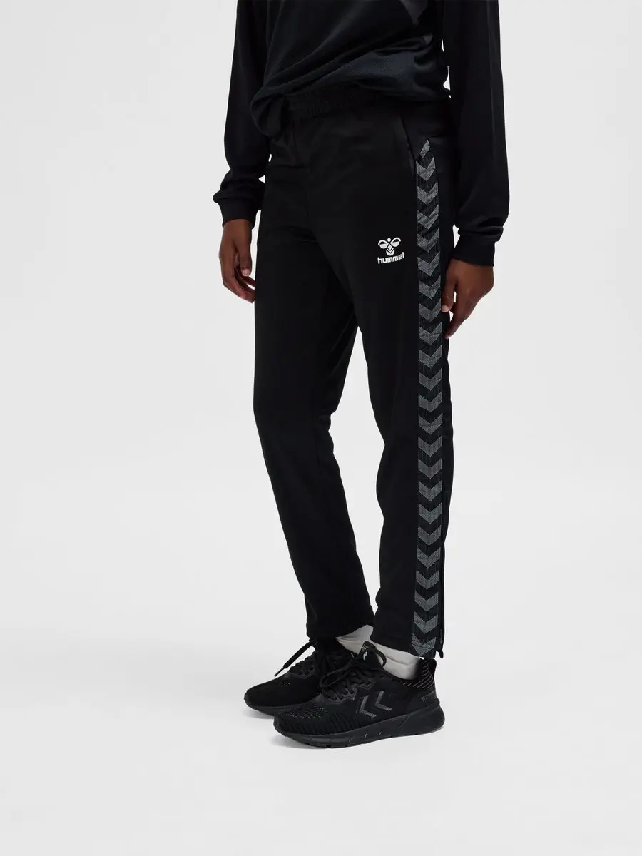 Hummel Authentic Pl Pants Kids Joggingbroek - Zwart