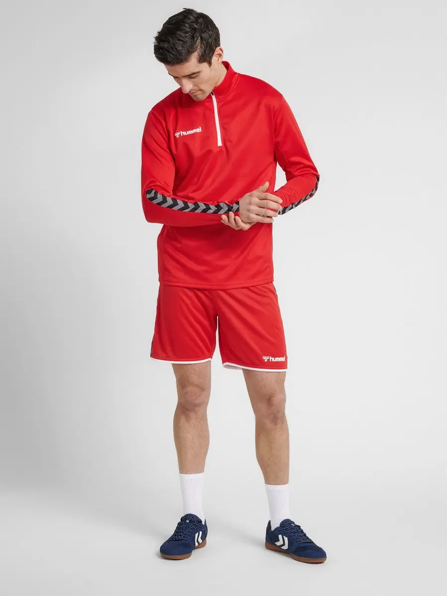 Hummel Authentic HZ Heren Sweatshirt - Rood - M - afbeelding 6 van 6