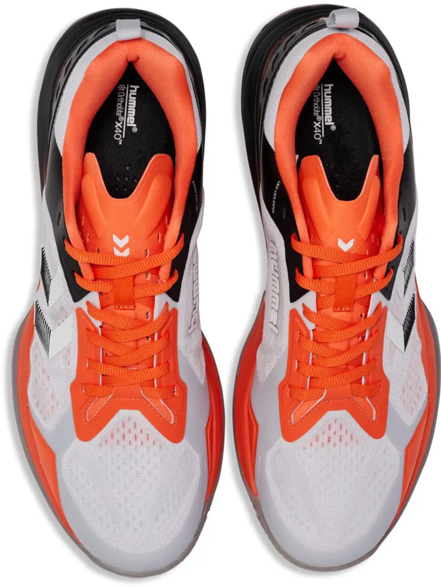 hummel Handball Hb Powerstrike Pro Hallenschuhe 48 - Black/Orange