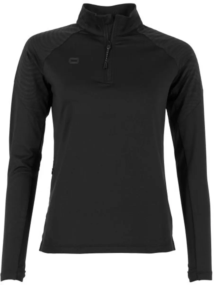Stanno Functionals Quarter Zip Top II Dames XS - Zwart