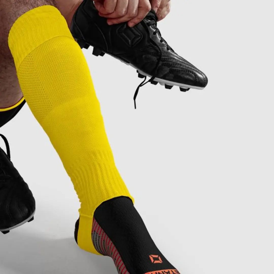 Stanno Uni Footless Sock Hockey - Geel - 34-38