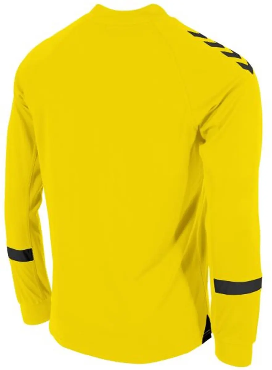 Hummel Fyn Voetbalshirt Lange Mouw Kinderen - Geel/Zwart 152
