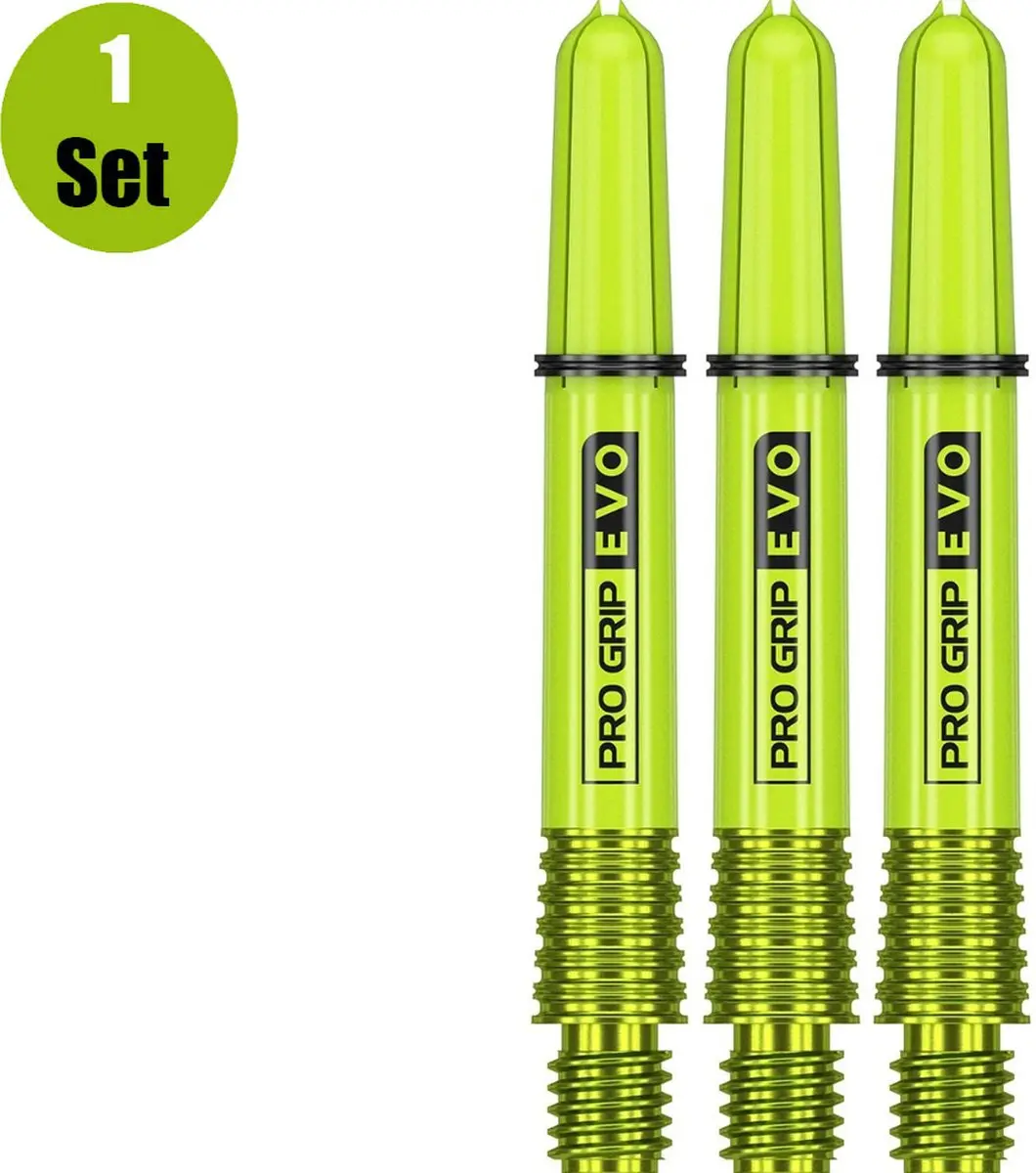 Target Pro Grip Evo Al Dart Tops 45cm - Groen