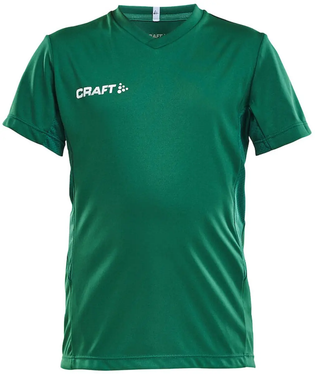 Craft Squad Shirt Korte Mouw Kinderen 134/140 - Donkergroen