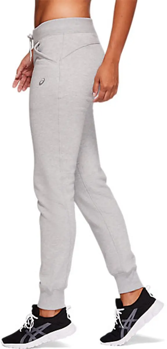 ASICS Sport Knit Pant Trainingsbroek L - Grijs