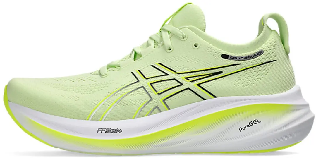 ASICS Gel-Nimbus 26 Hardloopschoenen 39 - Cool Matcha/White