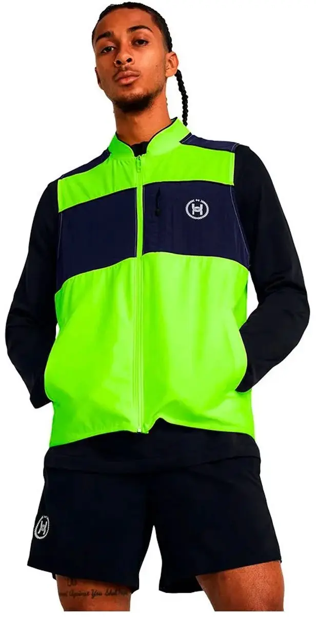 Under Armour Run Anywhere Vest - Geel/Zwart L - afbeelding 6 van 6
