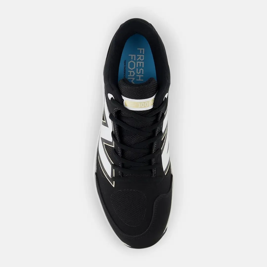 New Balance MLB 3000v7 Honkbalschoenen - US 11,5/EU 45,5 - Zwart/Wit