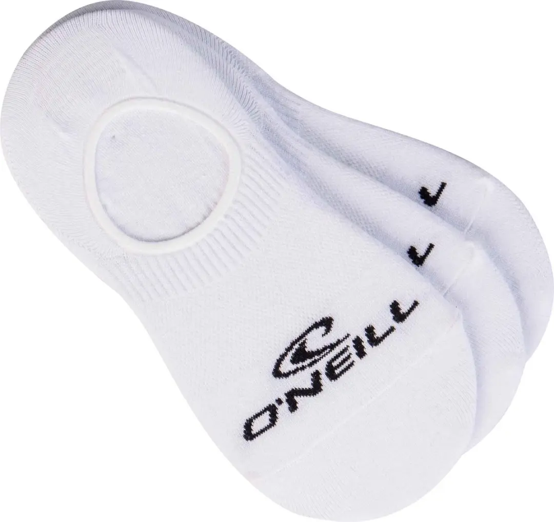 O'Neill Footies Sokken 710003 - 3 Stuks - Wit - afbeelding 6 van 6