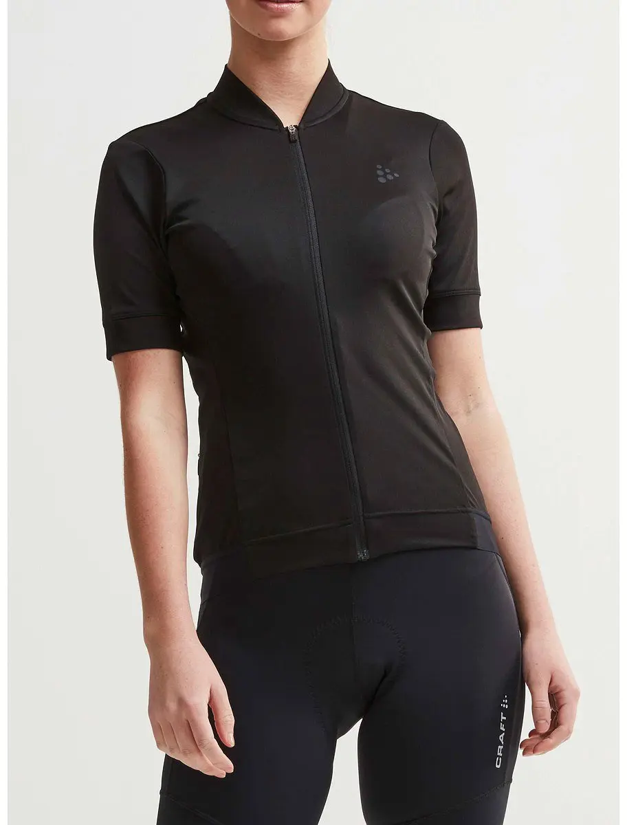 Craft Core Essence Tight Fit Fietsshirt Dames - Maat L - Zwart