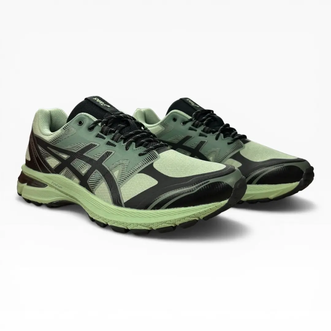 ASICS Gel Terrain Sportschoenen 39.5 - FG Groen/Zwart