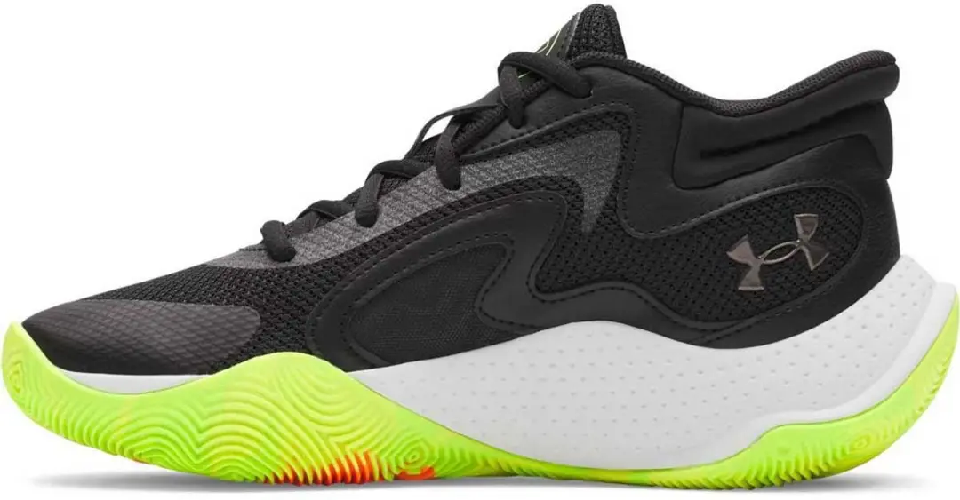 Under Armour GS Jet '25 Basketbalschoenen - EU 40 - Zwart