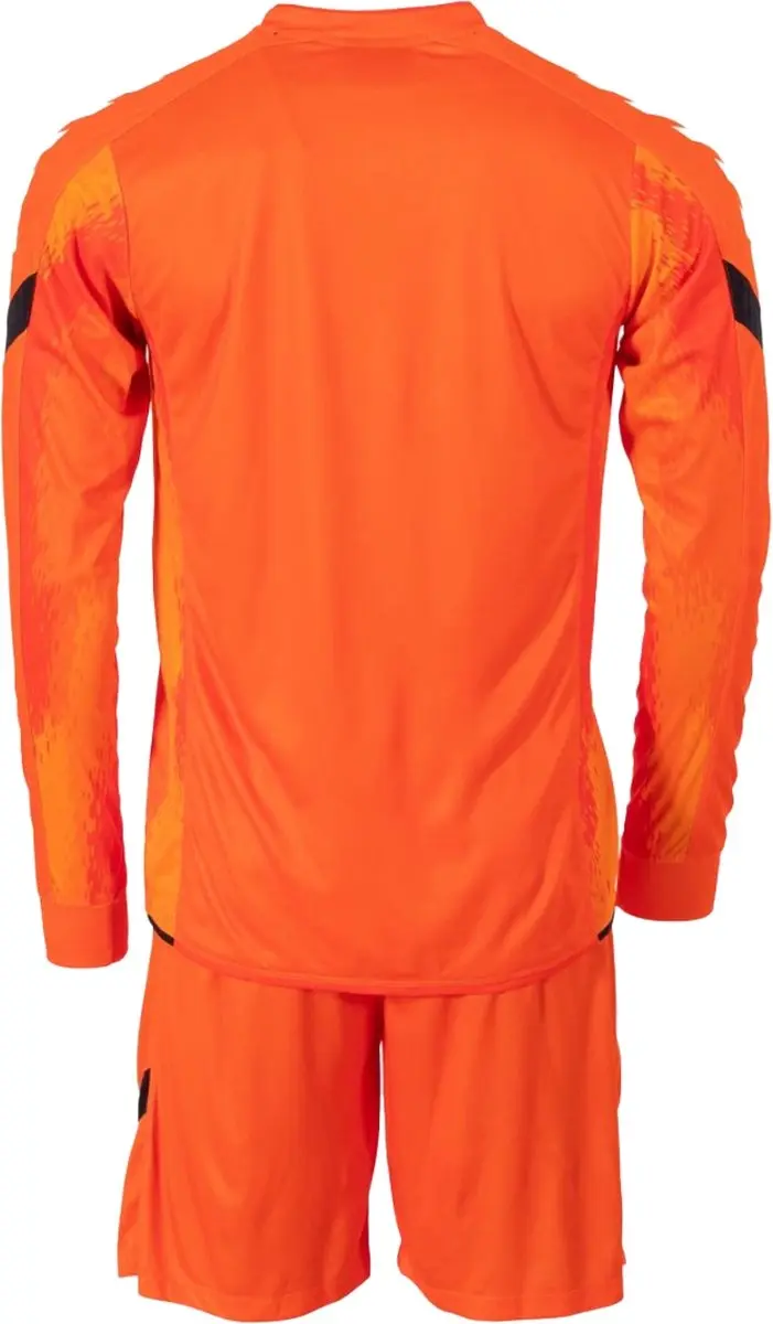 Hummel Bremen Long Sleeve Keeper Set 152 - Sportbroek Oranje/Zwart