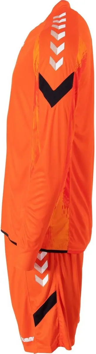 Hummel Bremen Long Sleeve Keeper Set 152 - Sportbroek Oranje/Zwart