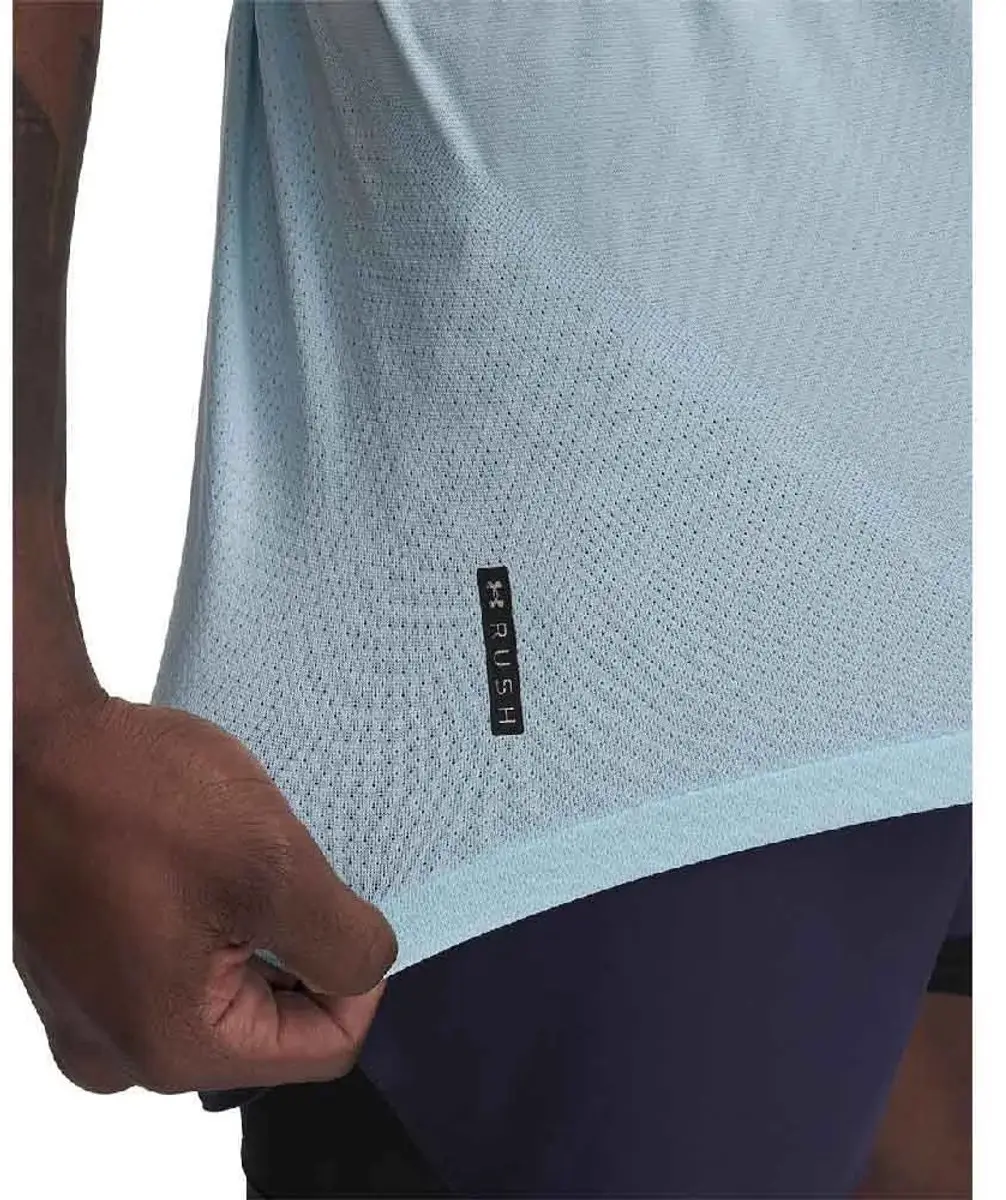 Under Armour Vanish Elite Seamless T-shirt M - Blauw - afbeelding 6 van 6