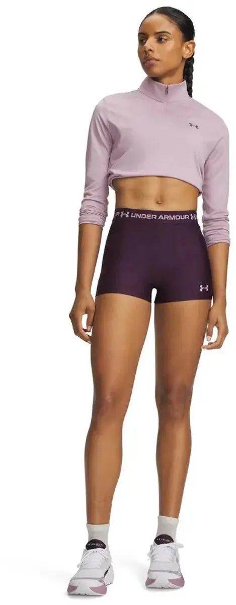 Under Armour HeatGear Korte Broek - XS - Paars - afbeelding 5 van 5