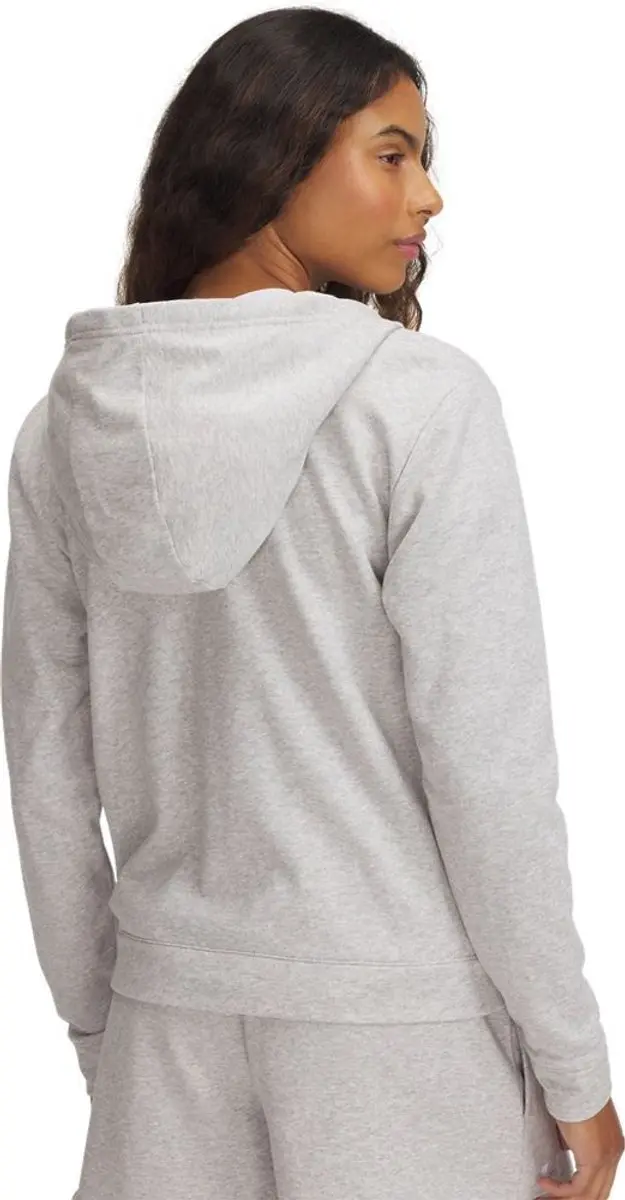 Under Armour Rival Terry Full-Zip Dames - XS - Grijs - afbeelding 6 van 6