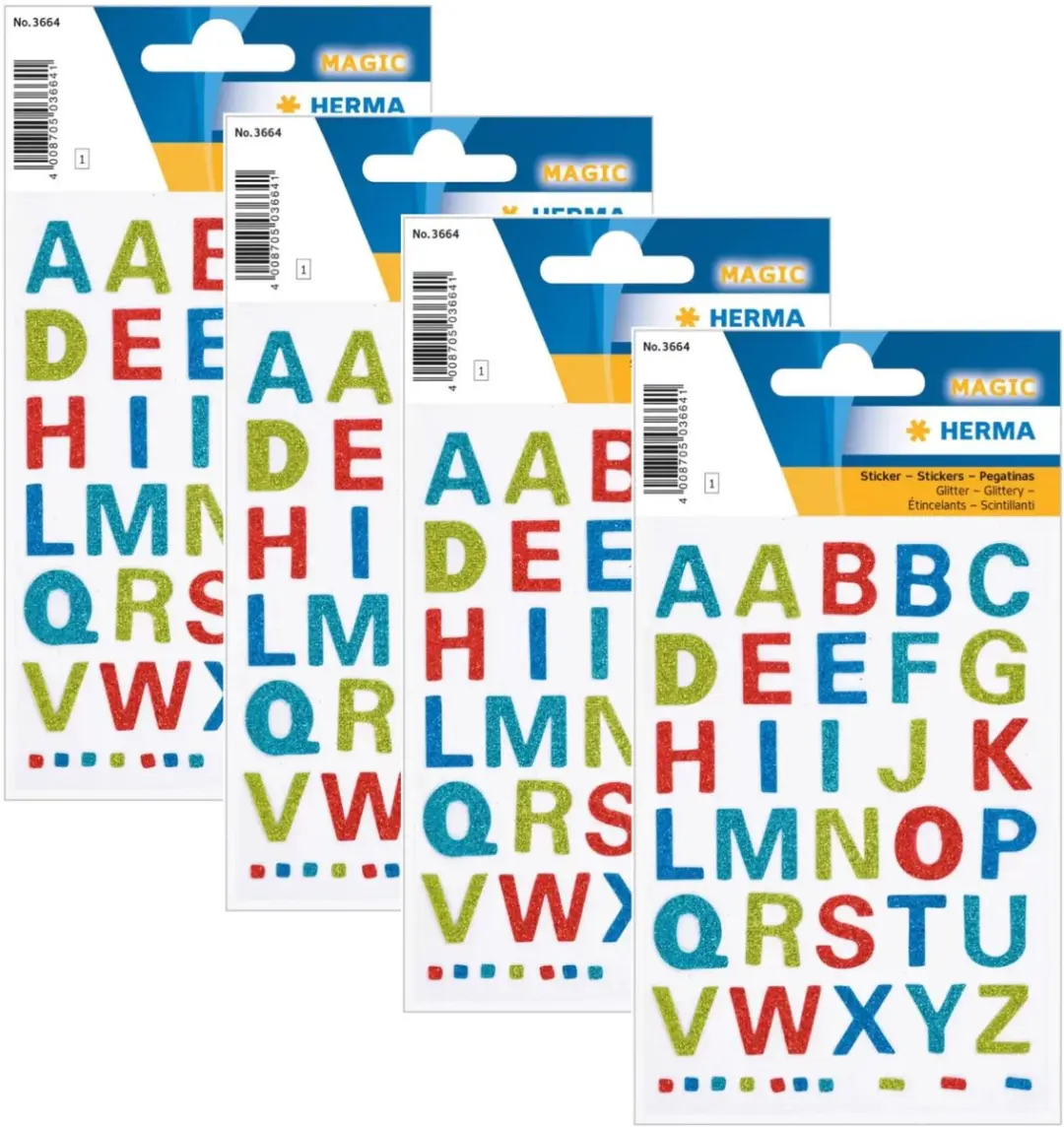 Herma Alfabet Stickers 15mm