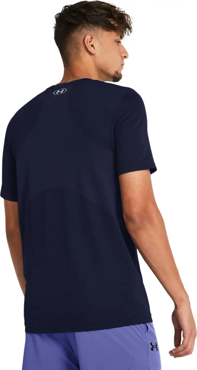 Under Armour Vanish Seamless T-Shirt - M - Midnight Navy