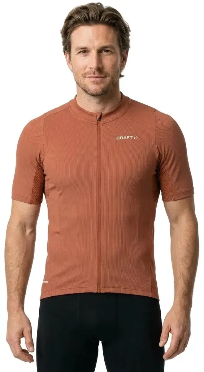 Craft Adv Endur Korte Mouw Wielertrui - S - Sequoia