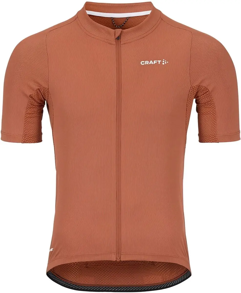 Craft Adv Endur Korte Mouw Wielertrui Bruin S Man