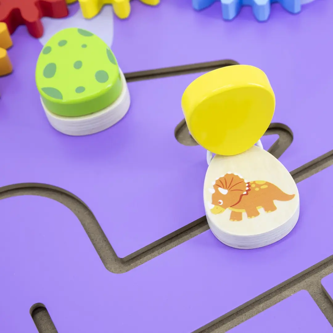 VIGA Dinosaurus Activiteiten Wandpanel 76215 - Meerkleurig