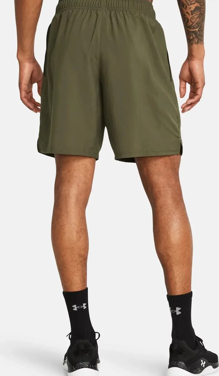 Under Armour Tech Woven Wordmarks Short - XS - Donkergroen - afbeelding 6 van 6