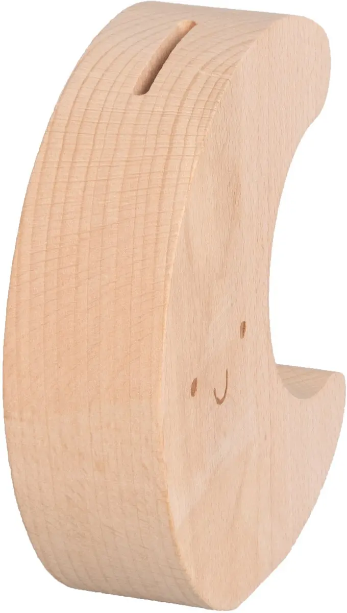 Baby's Only Spaarpot Maan Houten FSC - 1 Stuks