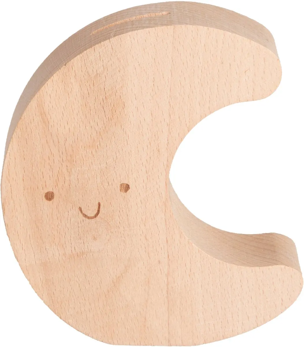 Baby's Only Spaarpot Maan Houten FSC