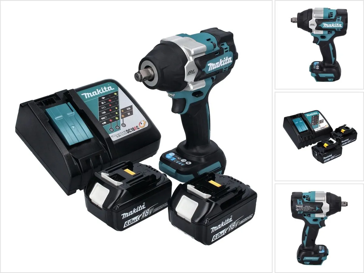 Makita DTW 700 RG Accu Slagmoersleutel 18V 700Nm