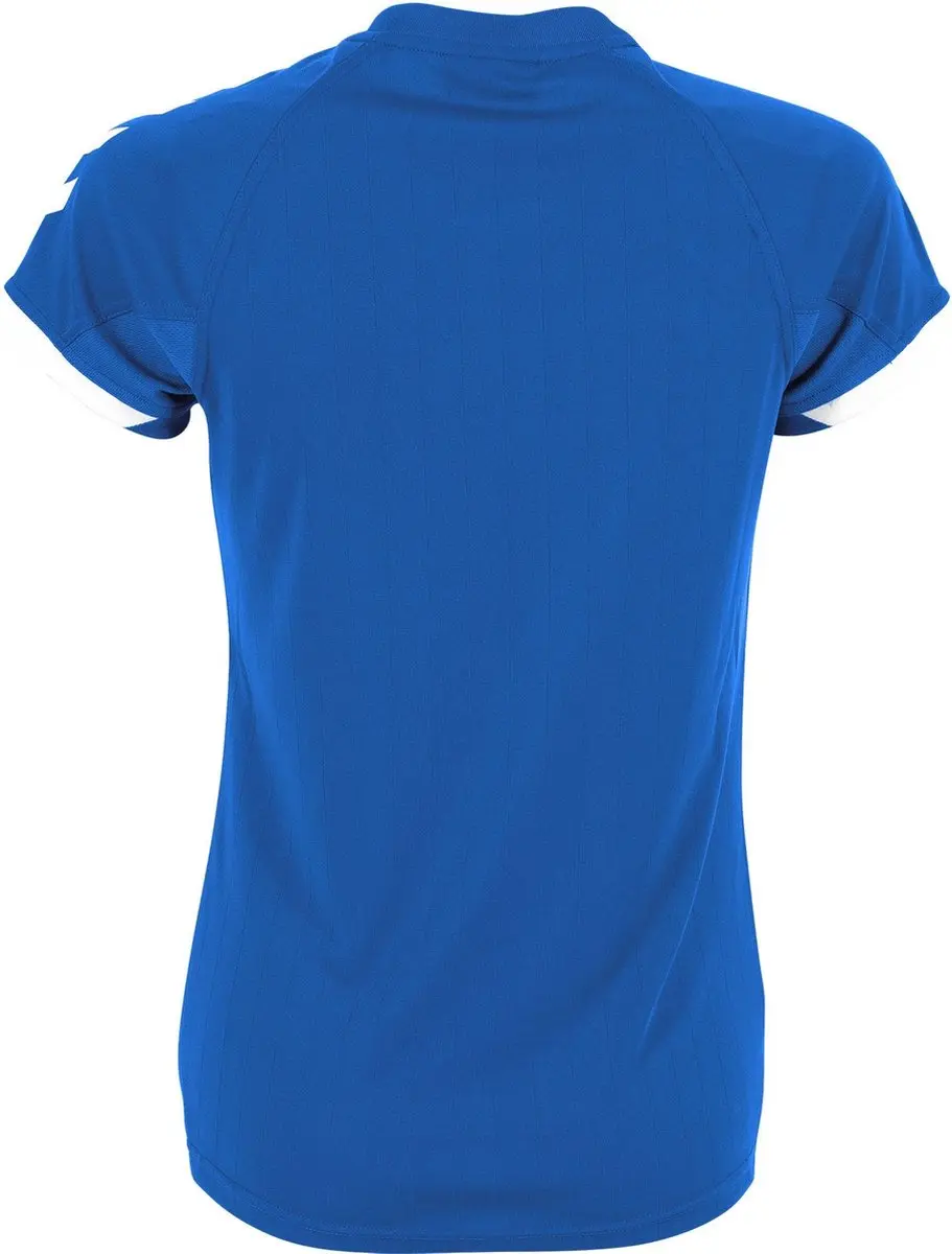 Hummel Fyn Shirt Dames - Korte mouwen - L - Royal - afbeelding 6 van 6