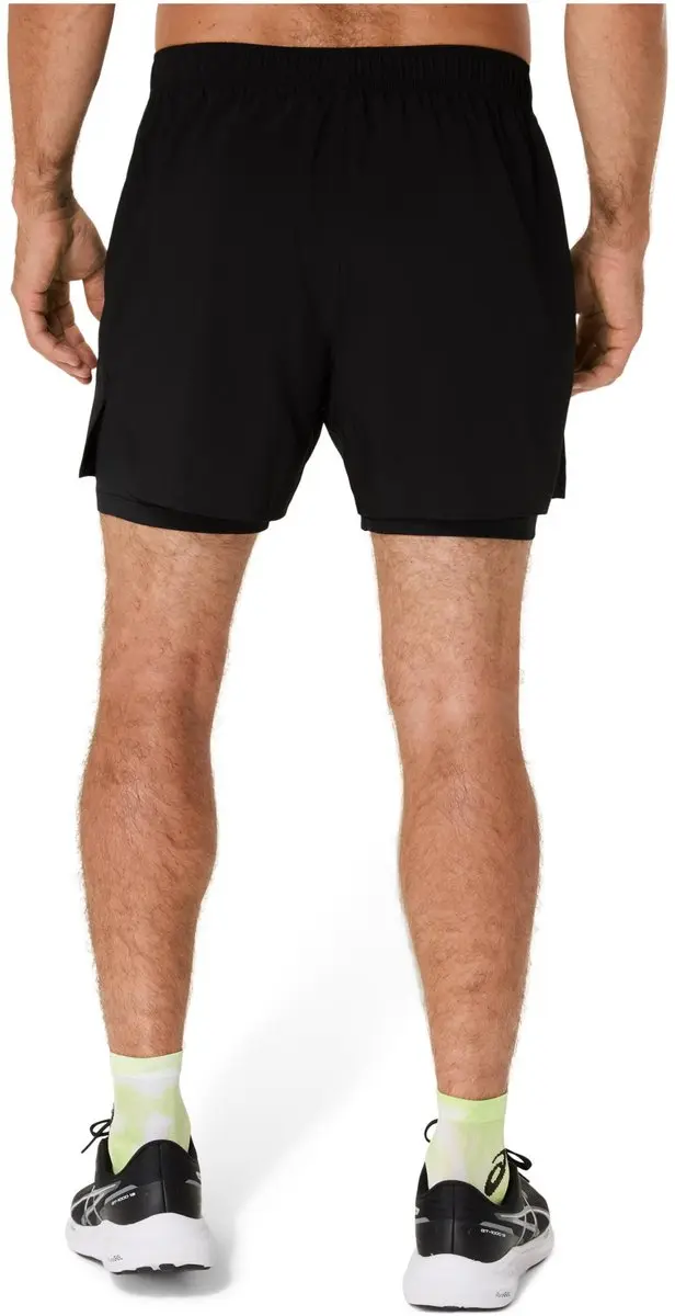 ASICS Core 2N1 5in Short - M - Zwart