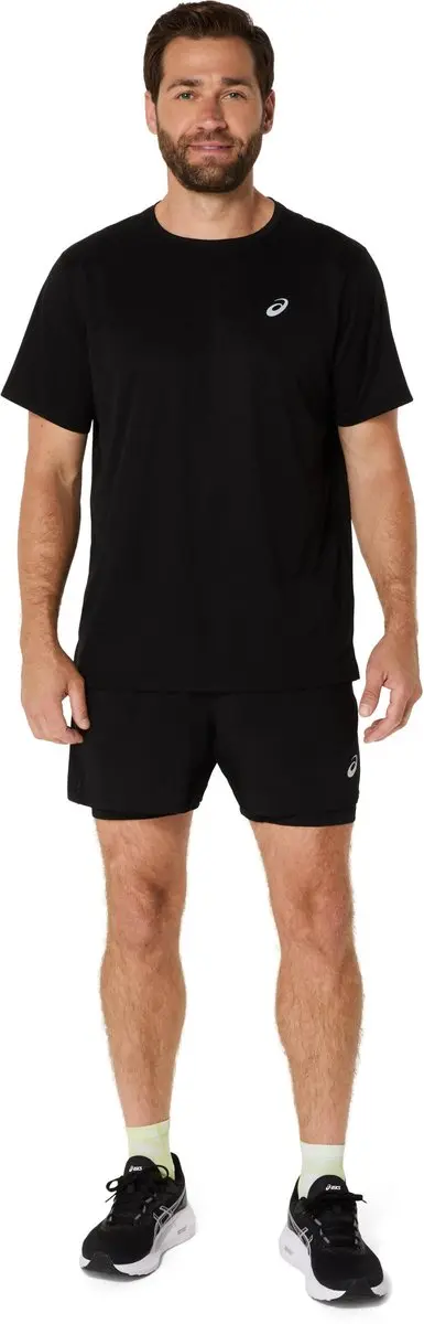 ASICS Core 2N1 5in Short - M - Zwart